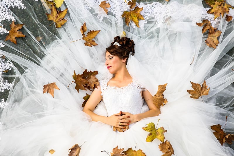 Colorful Wedding Dress